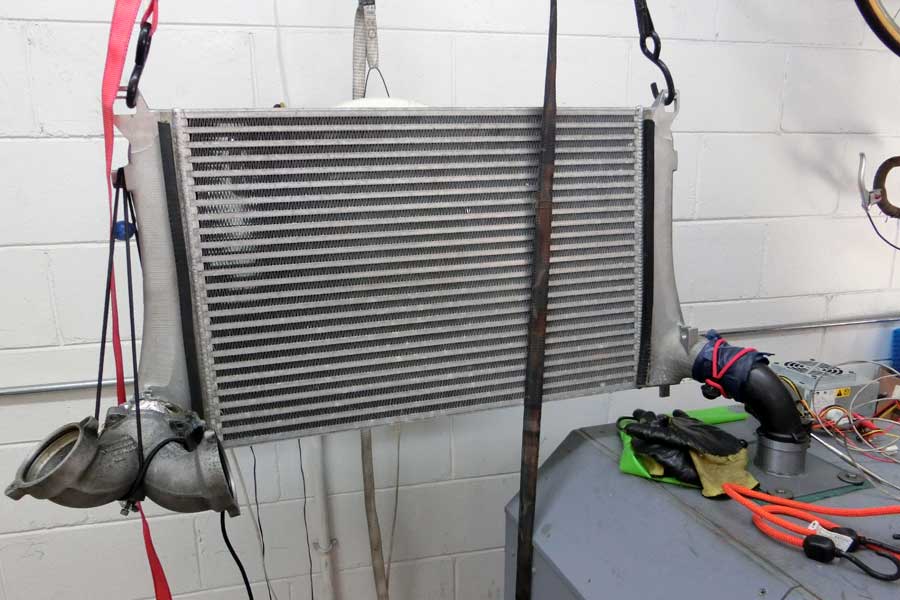 APR Intercooler Bench Cooling Test