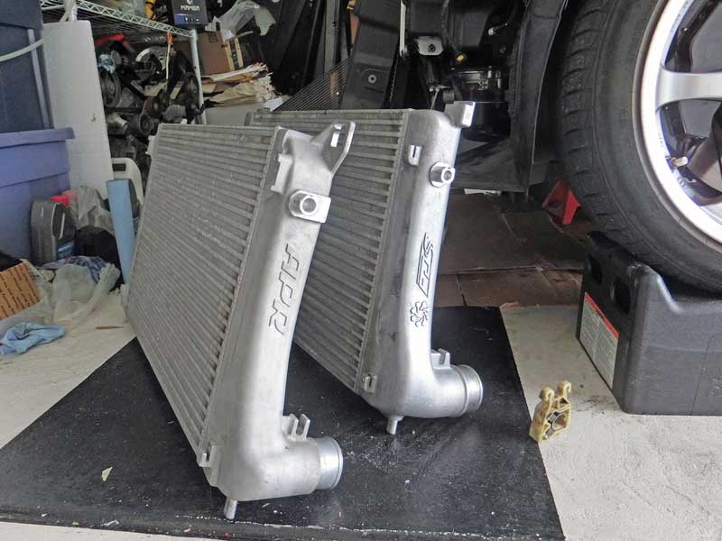 APR to IE Intercooler Swap My Golf Mk7 GTI