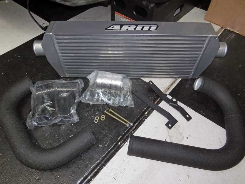 ARM Motorsports FMIC Bench Cooling Test