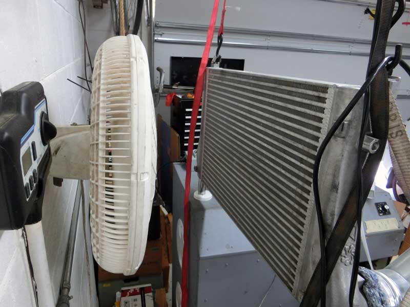 Extended Bench Cooling Test Cold Air Supply
