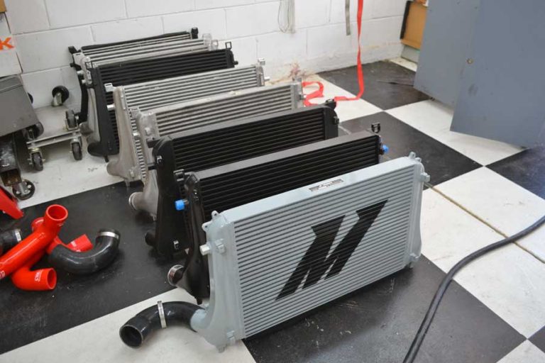 Extended Intercooler Bench Cooling Test Trials My Golf Mk7 GTI