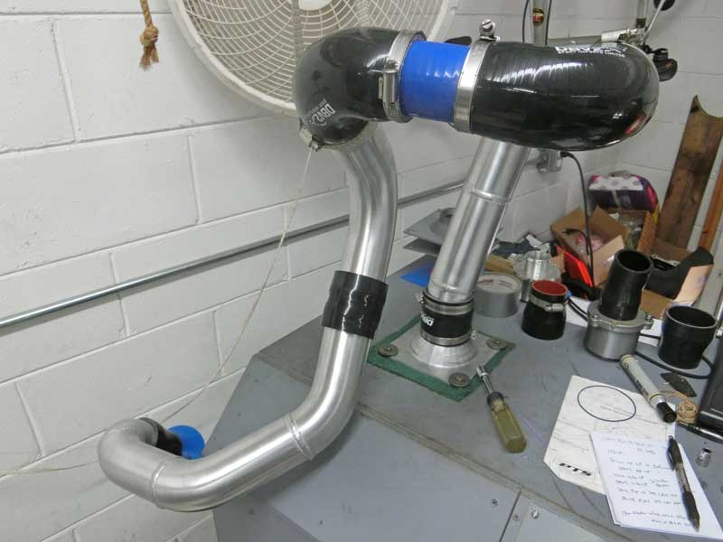 DBV2 Charge Pipes with silicone joiner