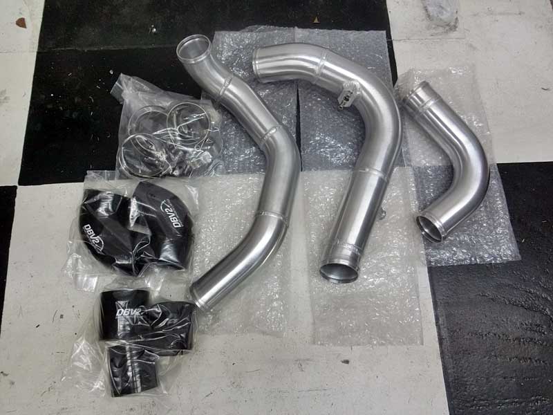 DBV2 Mk7 Charge Pipes Un-assembled