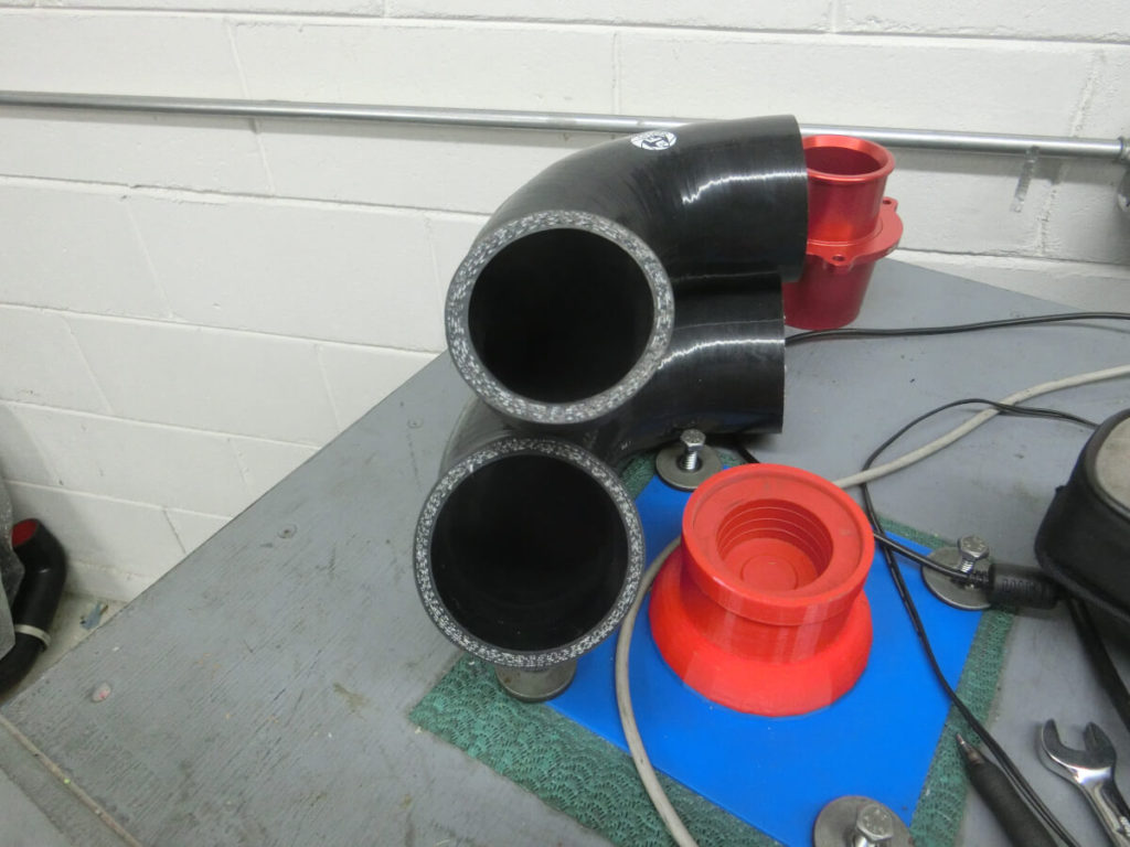 aFe BladeRunner Stock GTI and aFe fit couplers