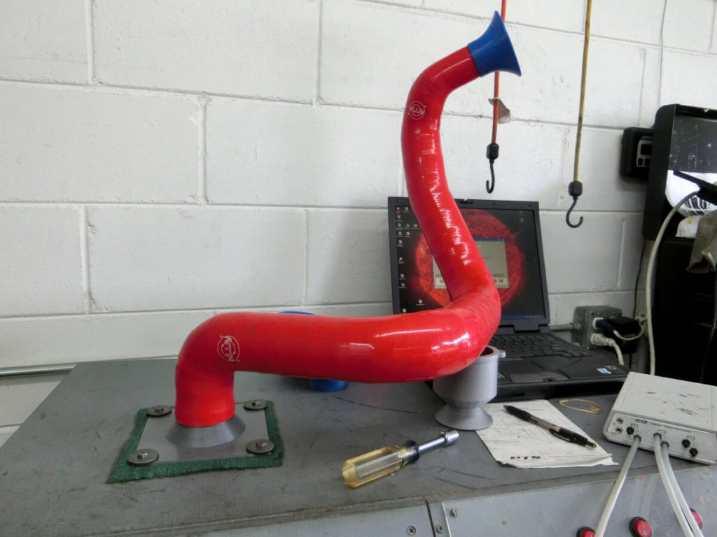 Vargas Turbo Hot Side Charge Pipe Flow Test