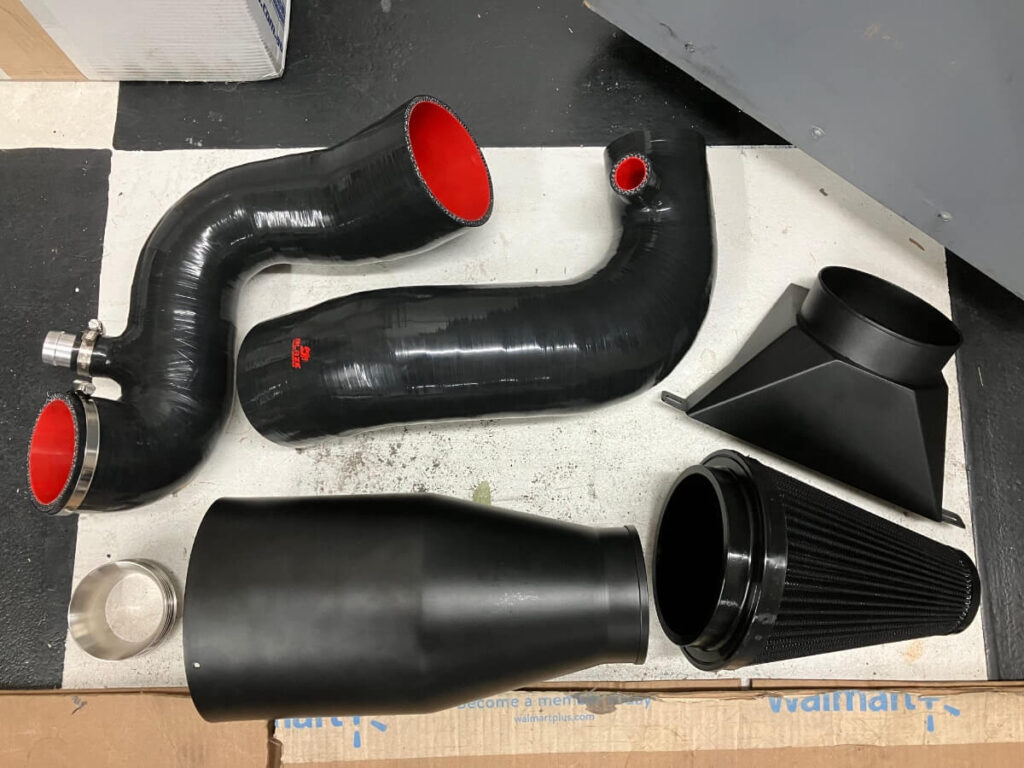 ATOM Race 100mm Induction Kit Components