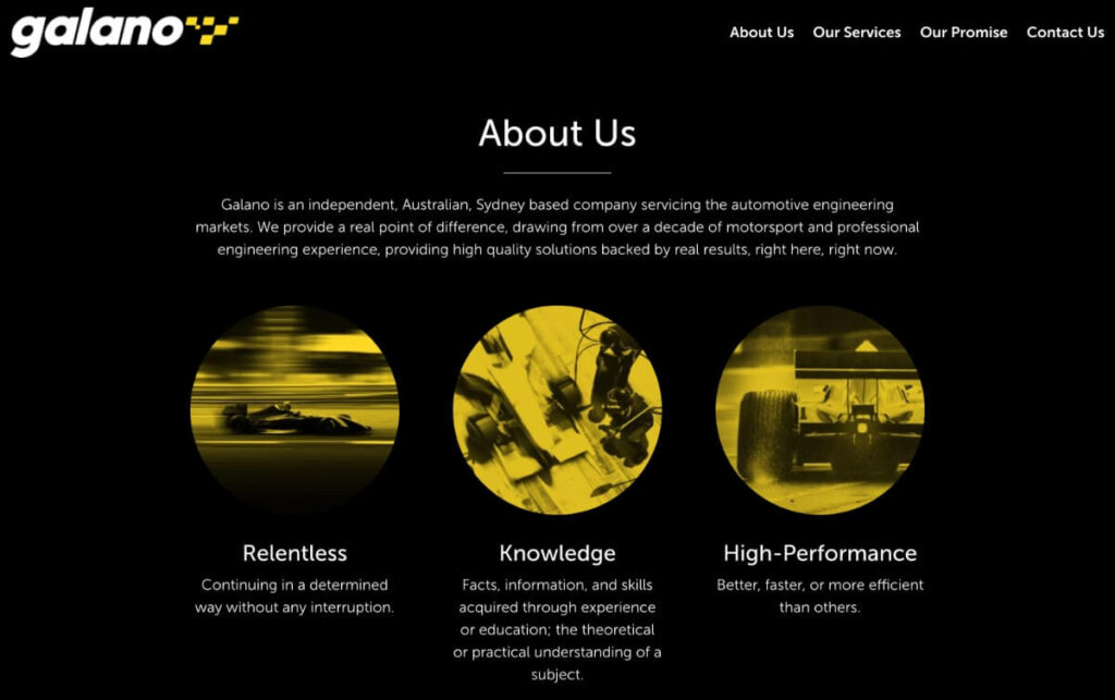 Galano Engineering About Us