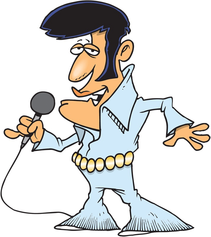 Elvis impersonator