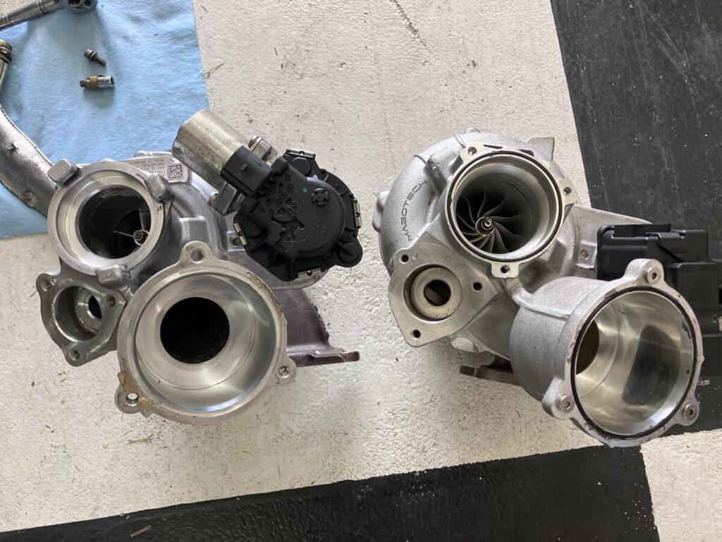 Mabotech M520h and IHI IS20 Turbocharger Swap