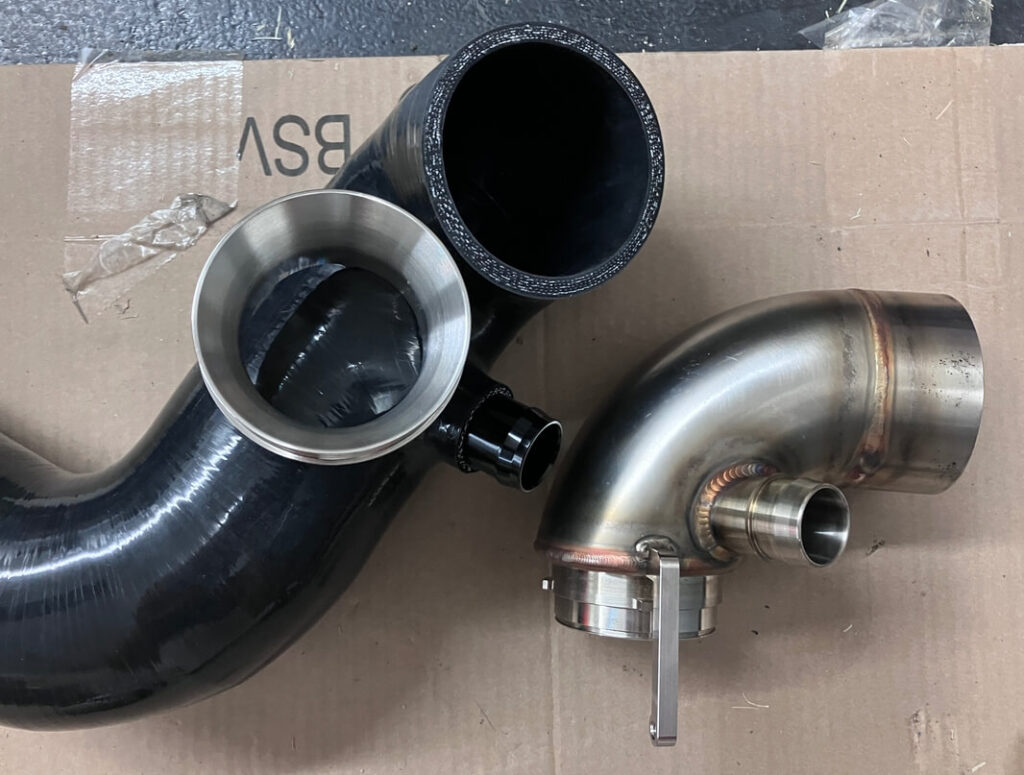 Blaze flange and DBV2 elbow