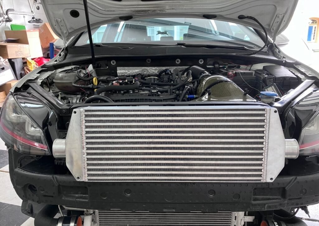 Speed Daddy Front Mount Intercooler (FMIC) For 2015-2023 Ford Mustang 2.3L EcoBoost – Bar & Plate