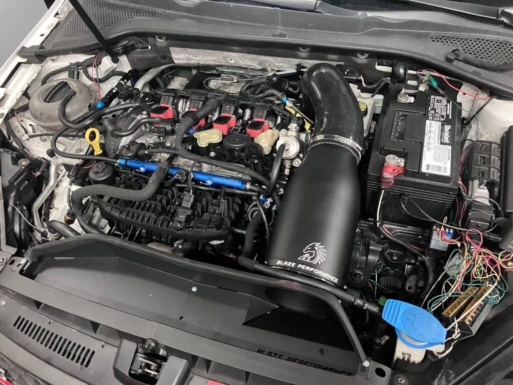 Blaze ATOM Race Intake Installed