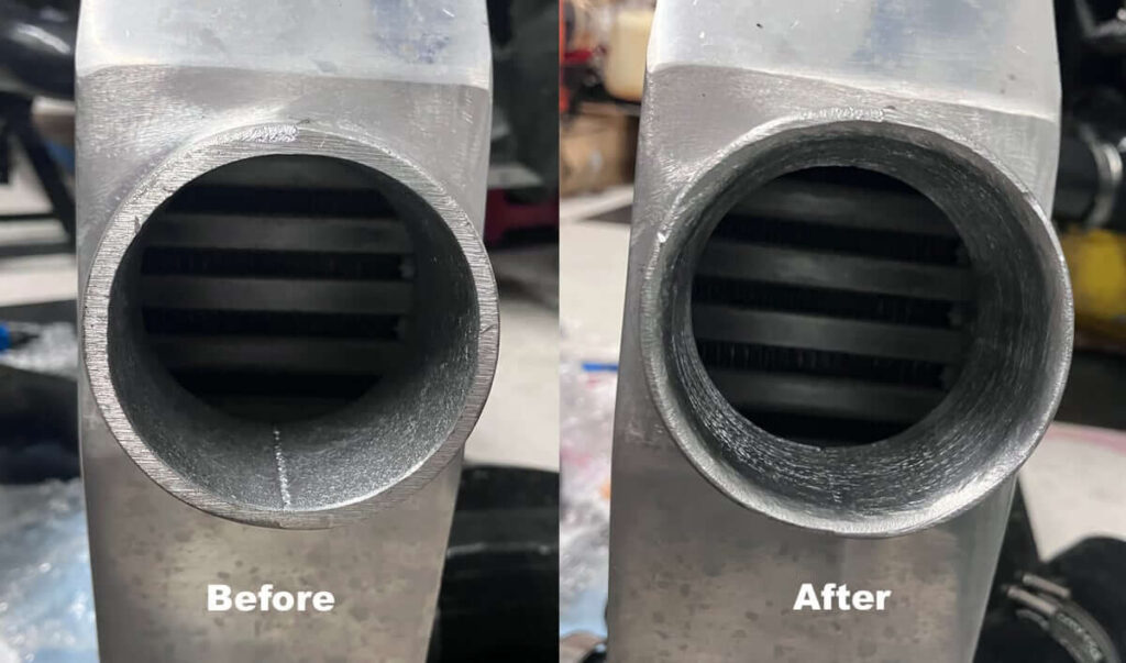 Vibrant Intercooler Inlet Smoothing