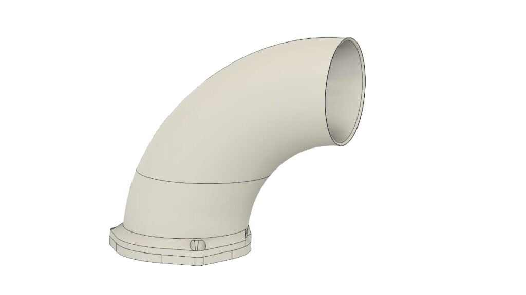 M720 3" Inlet Elbow