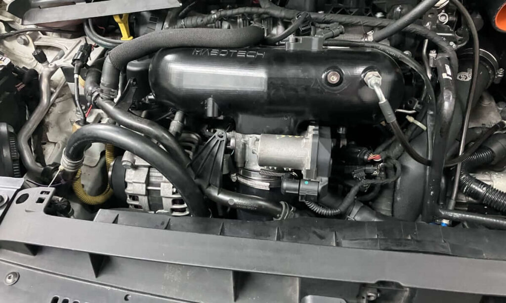 70 mm Throttle Body Installed
