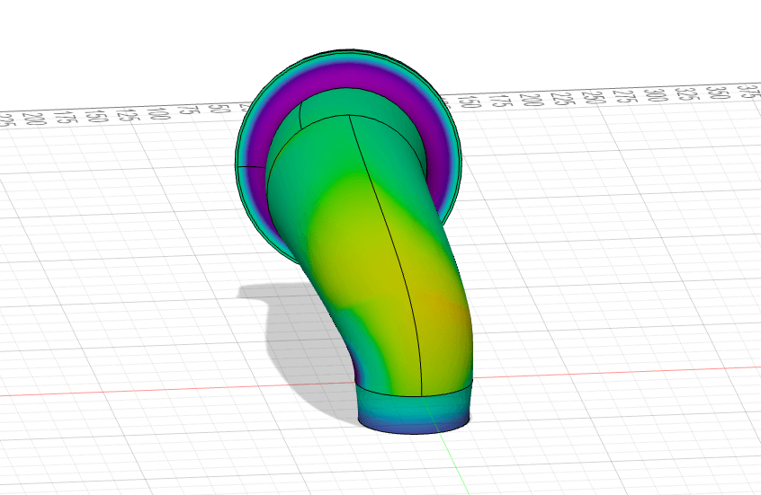 MGM7 Intake Beta 12 Curvature Analysis - Rear Quarter