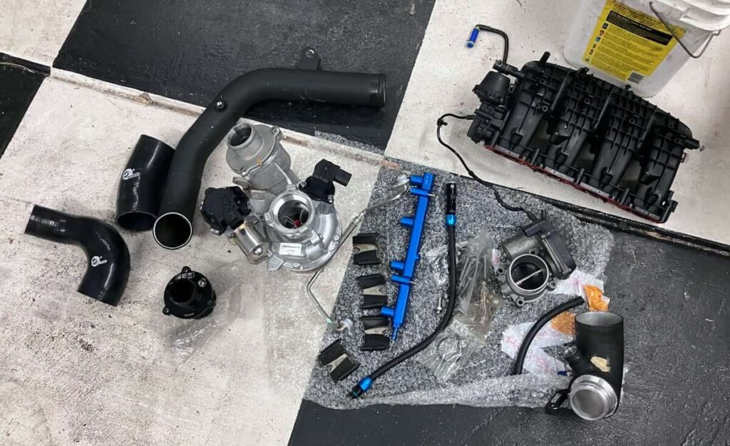 LM440 Turbocharger Swap Preparation
