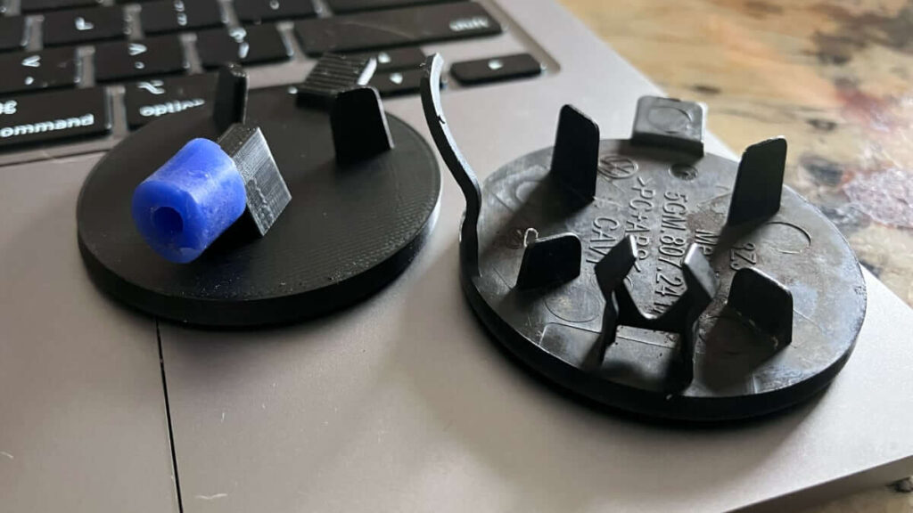 Mk7 GTI Tow Hook Cover Comparison