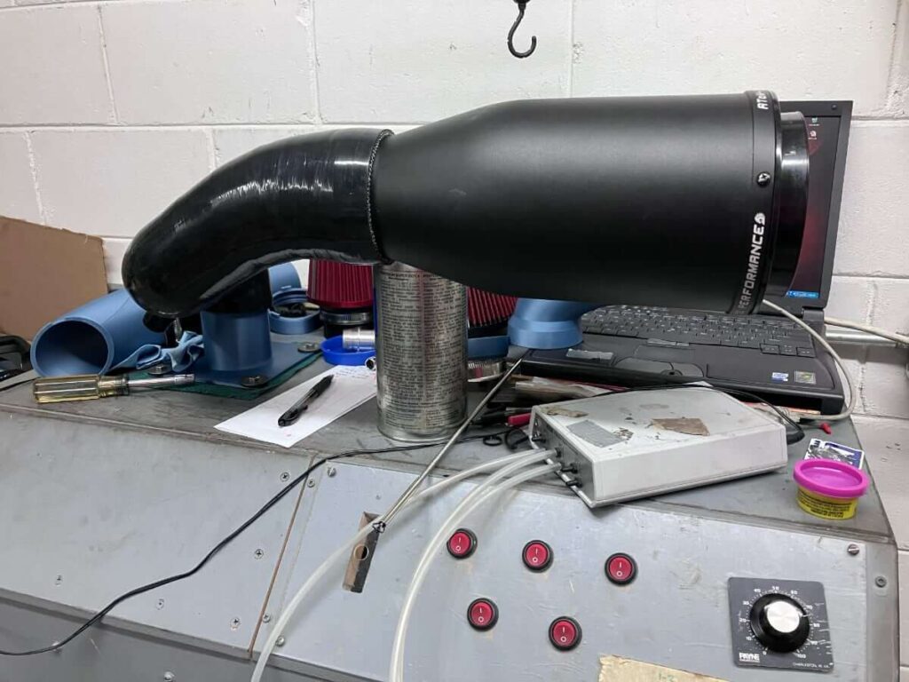 Blaze Intake IS48 Turbo Flow Testing