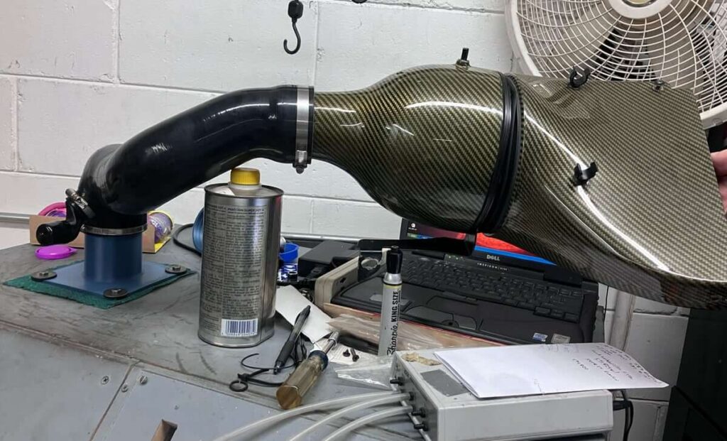 Eventuri and Shuenk Inlet Hose Flow Test