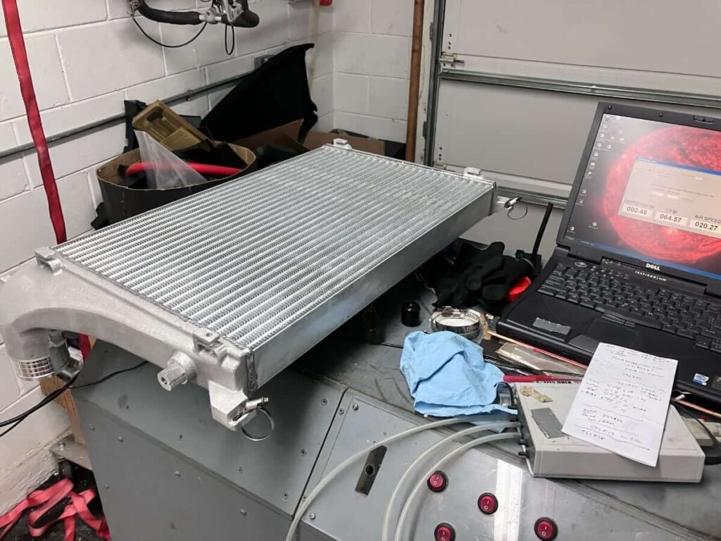 Majesty Competition T&F Intercooler Flow Test - External Airflow