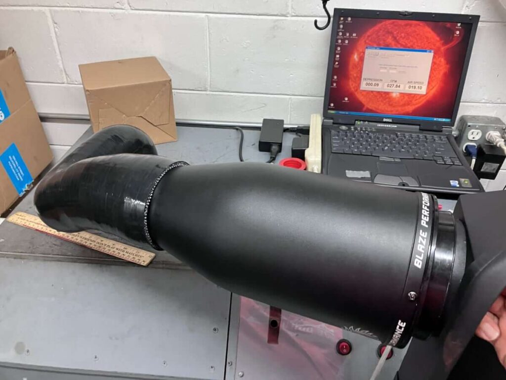 Blaze ATOM Inlet Hose Flow Testing