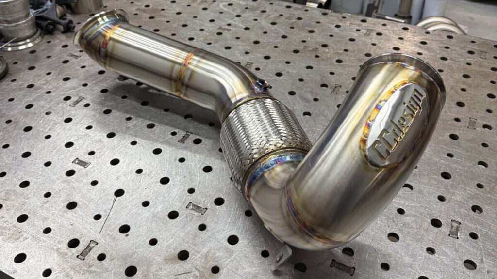 CC Design Mk7 4" Catless Downpipe