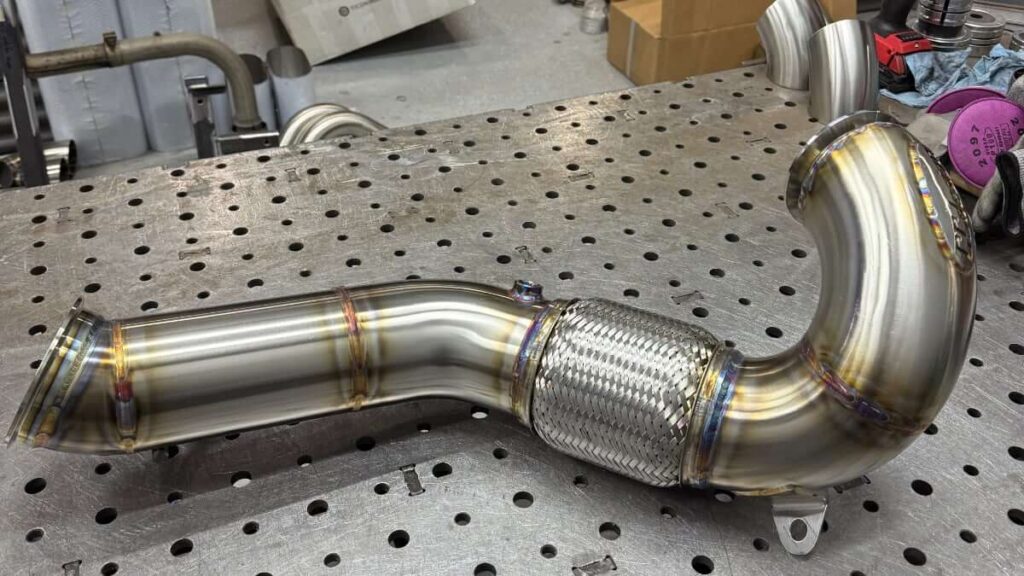 CC Design Mk7 4" Catless Downpipe