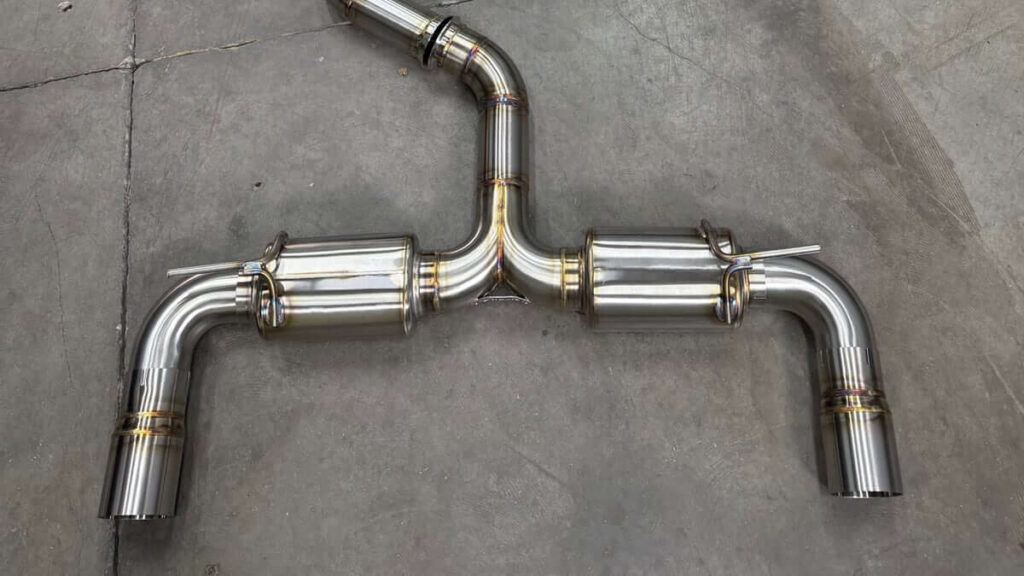 CC Design Custom Mk7 Turbo-Back Exhaust