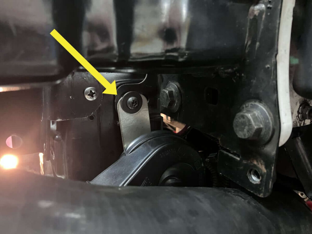 Bicooler Hose Horn Relocation