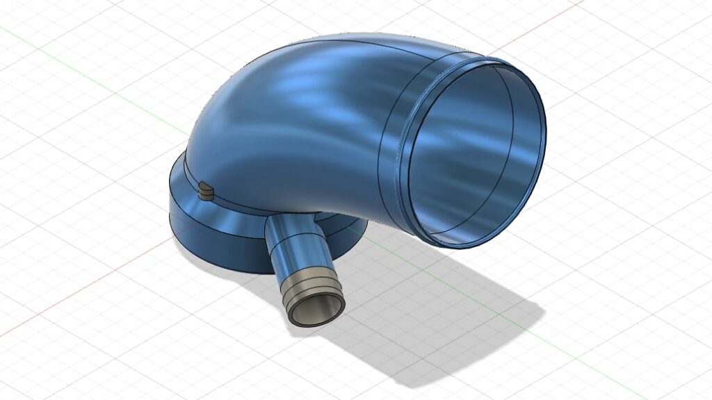 MGM7 IS48 Turbo Inlet Elbow