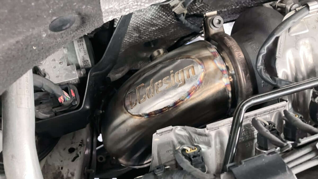 CC Design Exhaust Installation