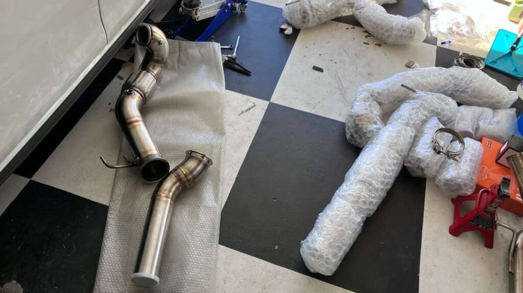 CC Design Exhaust Installation