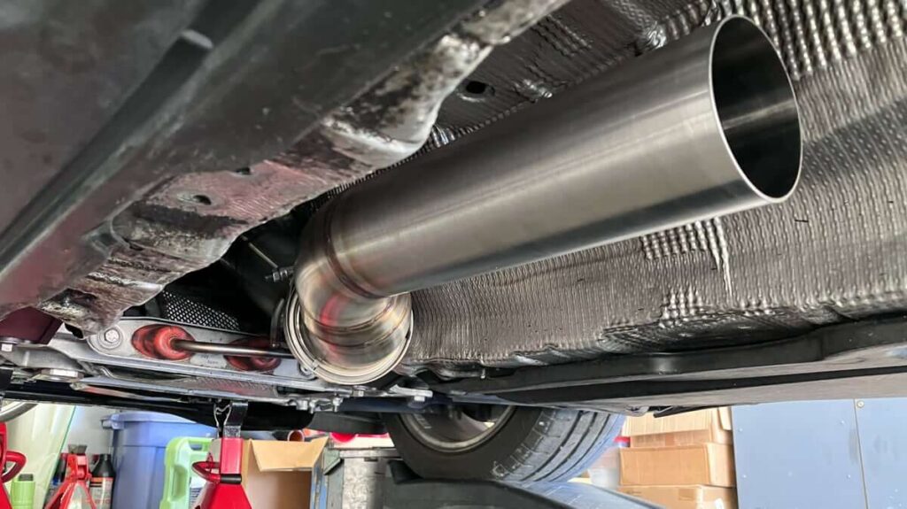 CC Design Exhaust Installation