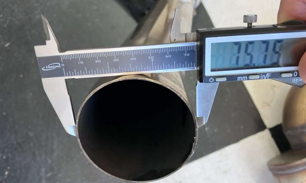 Trackslag Downpipe - 3" Pipe Diameter