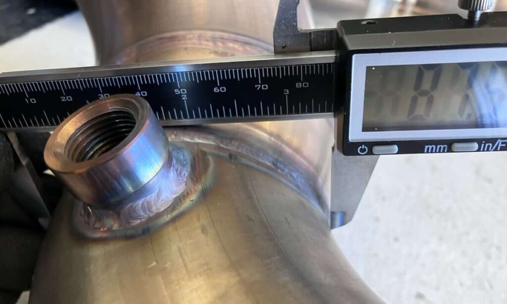 Trackslag Downpipe - 3.5" Diameter Section