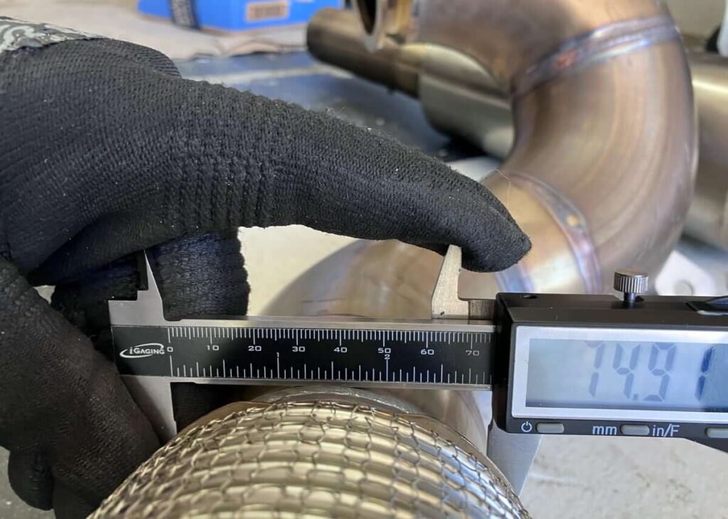 Trackslag Downpipe - 3" Diameter Section