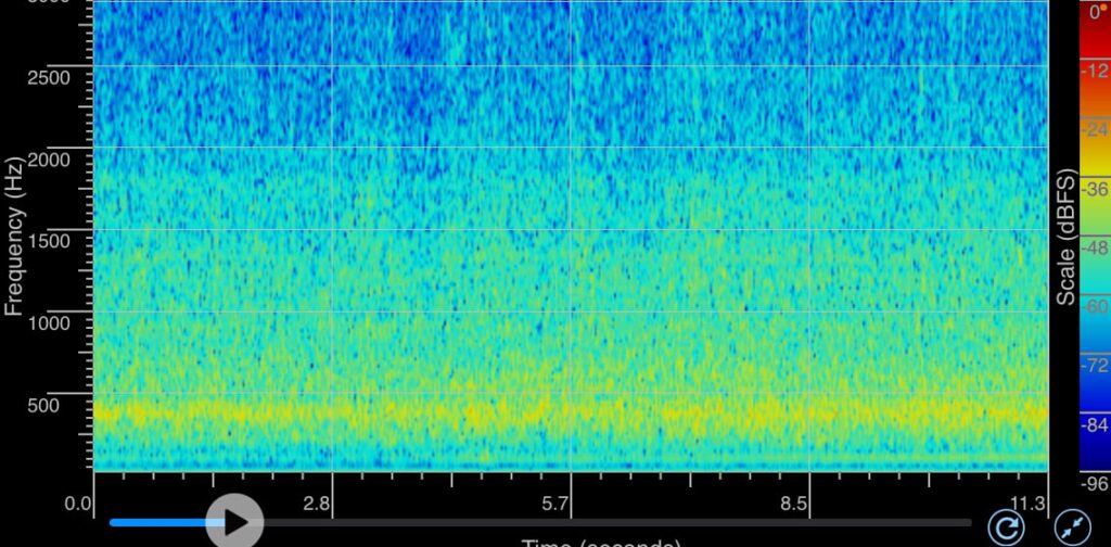 CC Design Muffler Spectrogram