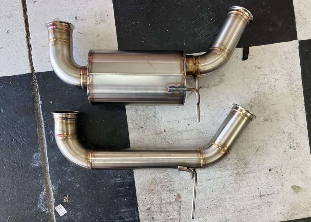 CC Design Muffler and Straight Pipe
