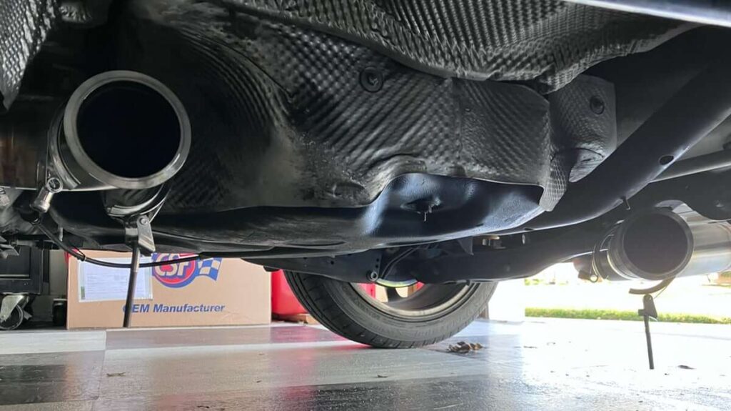 CC Design Muffler Install