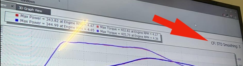 EQT Customer Example - Dyno Correction Factor