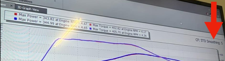 EQT Customer Example - Dyno Curve Smoothing