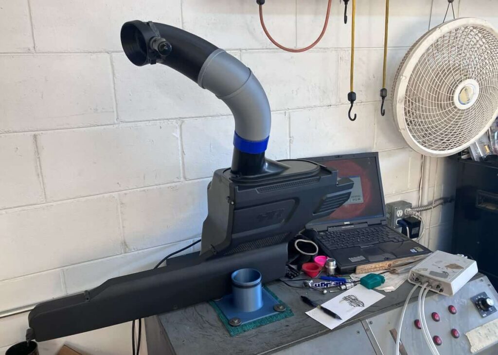 MGM7 IS48 R600 Turbo Inlet Pipe - Flow Test