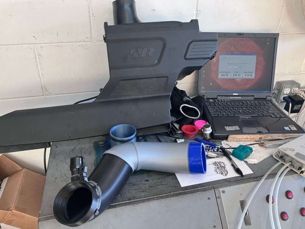 MGM7 IS48 R600 Turbo Inlet Pipe - Flow Test