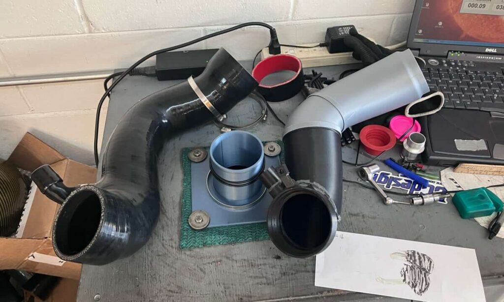 Shuenk and MGM7 IS48 Inlet Pipes