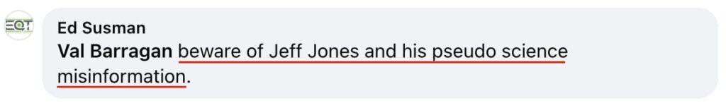 Ed Susman - 2026 Defamatory Statement