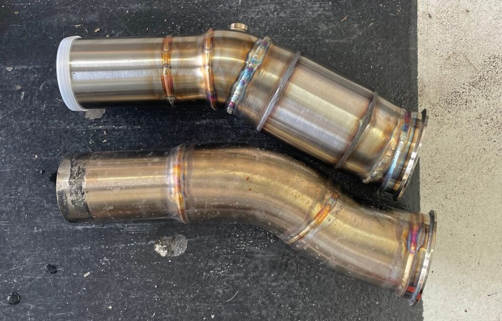 CC Design GESi Cat and Catless Midpipes