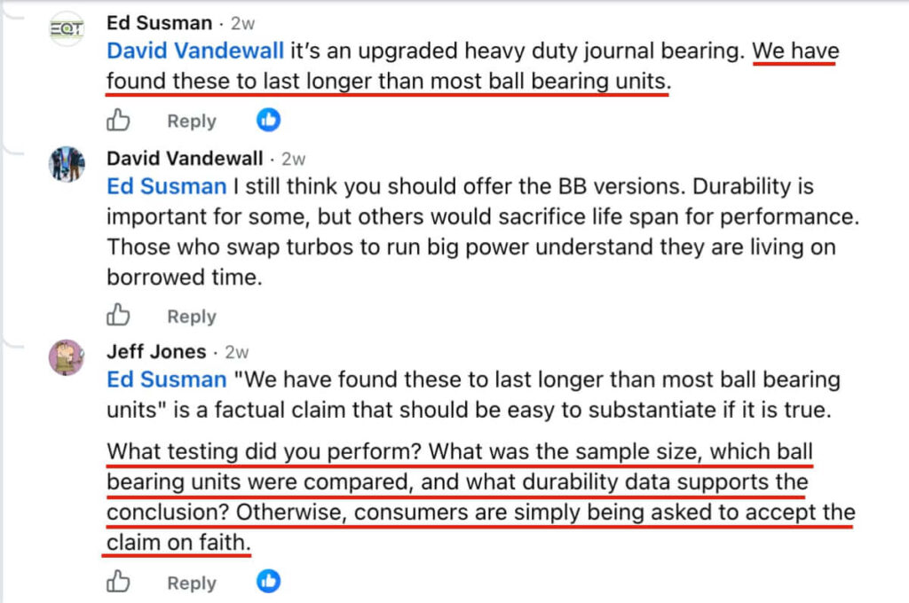 Vendor Claim Lacking Proof