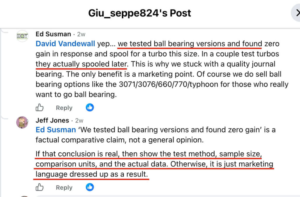 Vendor Claim Lacking Proof