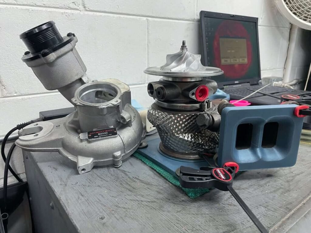 Mabotech M600 Turbine Housing Flow Test